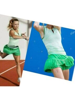 NWT Adidas Stella Mccartney SET OUTFIT: Tennis Skort Skirt + Tank Top S Small